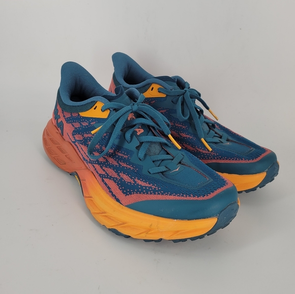 Hoka Shoes - Hoka Women's Blue Coral Camellia Low Speed Goat 5 9